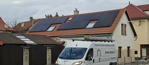 Reference FVE s bateriovým úložištěm a chytrým řízením GreenBox - Studénka